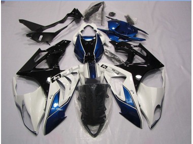 2009-2014 White Blue S1000RR Motorcycle Bodywork