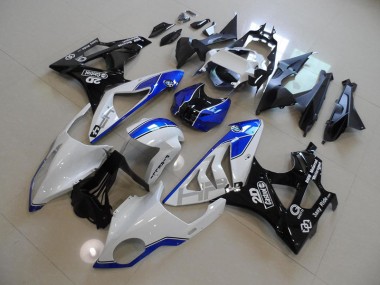 2009-2014 White Blue S1000RR Motorcycle Fairings