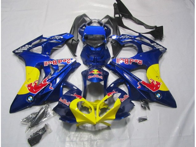 2009-2014 Yellow Blue RedBull S1000RR Motorcycle Fairings