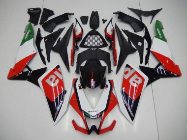 2009-2015 Black Red RSV4 Full Motorcycle Fairing Kits