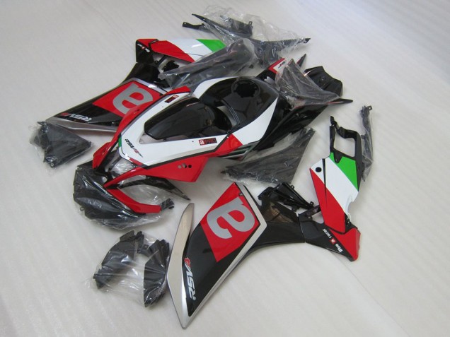 2009-2015 Black Red RSV4 Motorcycle Bodywork