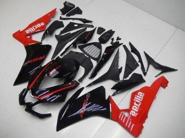 2009-2015 Black Red RSV4 Motorcycle Fairing