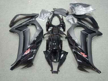 2011-2015 Black Red Ninja ZX10R Motorcycle Fairings