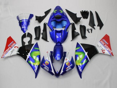 2012-2014 Blue White Black Red YZF R1 Motorcycle Fairings