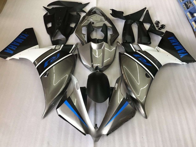 2012-2014 Silver Blue YZF R1 Motorcycle Fairings