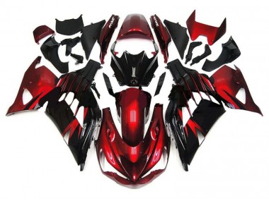 2012-2021 Red Black ZX14R ZZR1400 Motorcycle Fairings