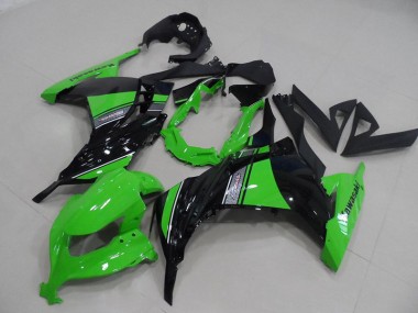 2013-2016 Black Green ZX300R Motorcycle Fairing