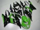 2013-2018 Green Black ZX6R Motorcycle Fairings