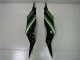 2013-2018 Green Black ZX6R Motorcycle Fairings