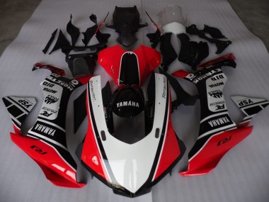 2015-2019 Red White Black YZF R1 Motorcycle Fairings