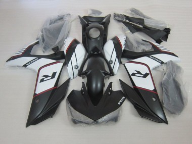 2015-2022 Black White YZF R3 Motorcycle Fairings