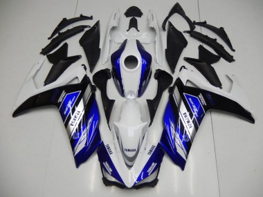 2015-2022 Blue White YZF R3 Motorcycle Fairing